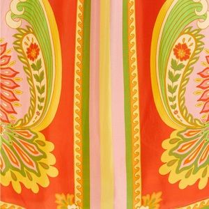 Beach Toucans Scarf Midi Dress